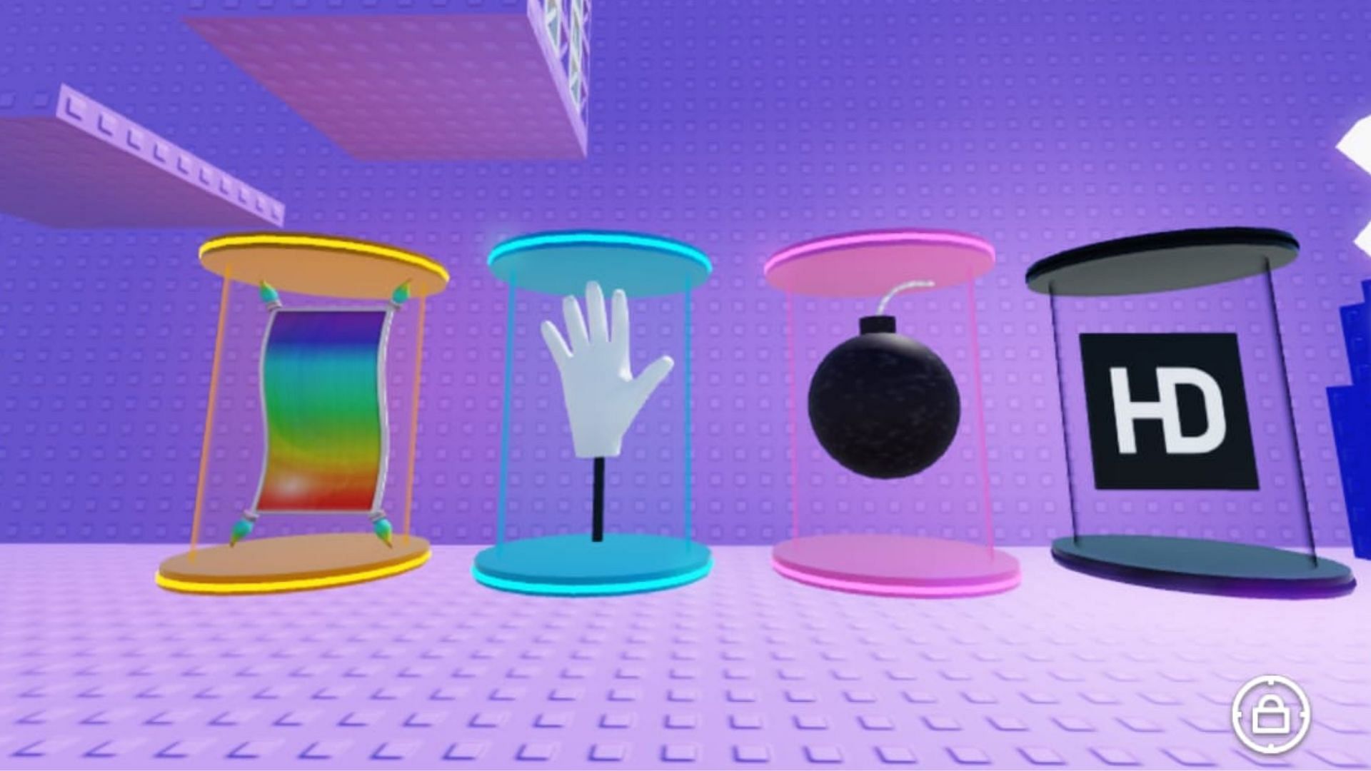 Purchase items by using Robux (Image via Roblox)
